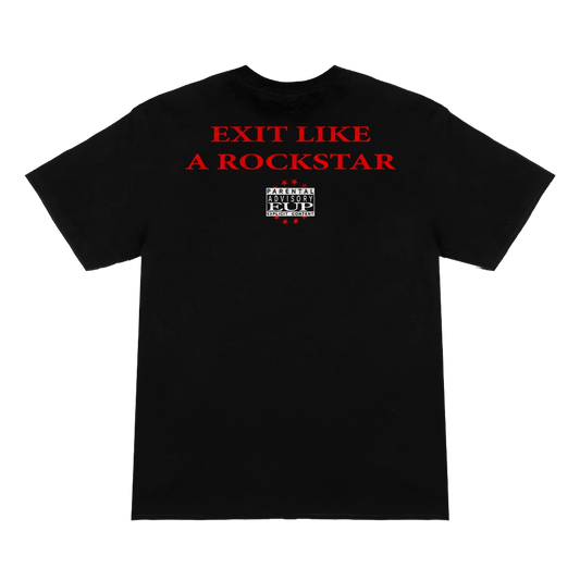 ROCKSTAR TEE BLACK