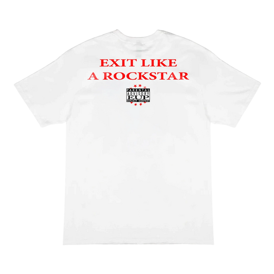 ROCKSTAR TEE WHITE