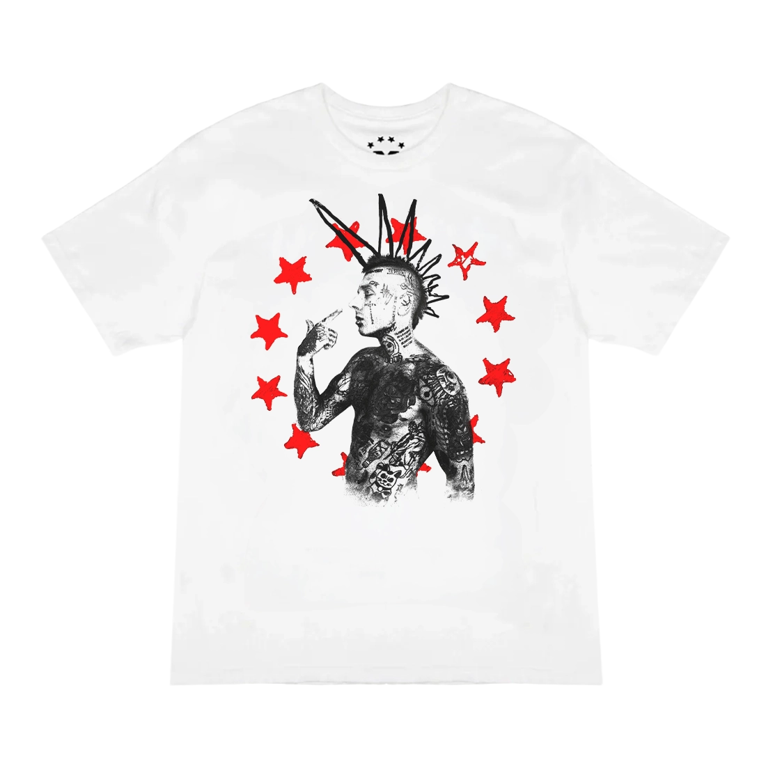 ROCKSTAR TEE WHITE