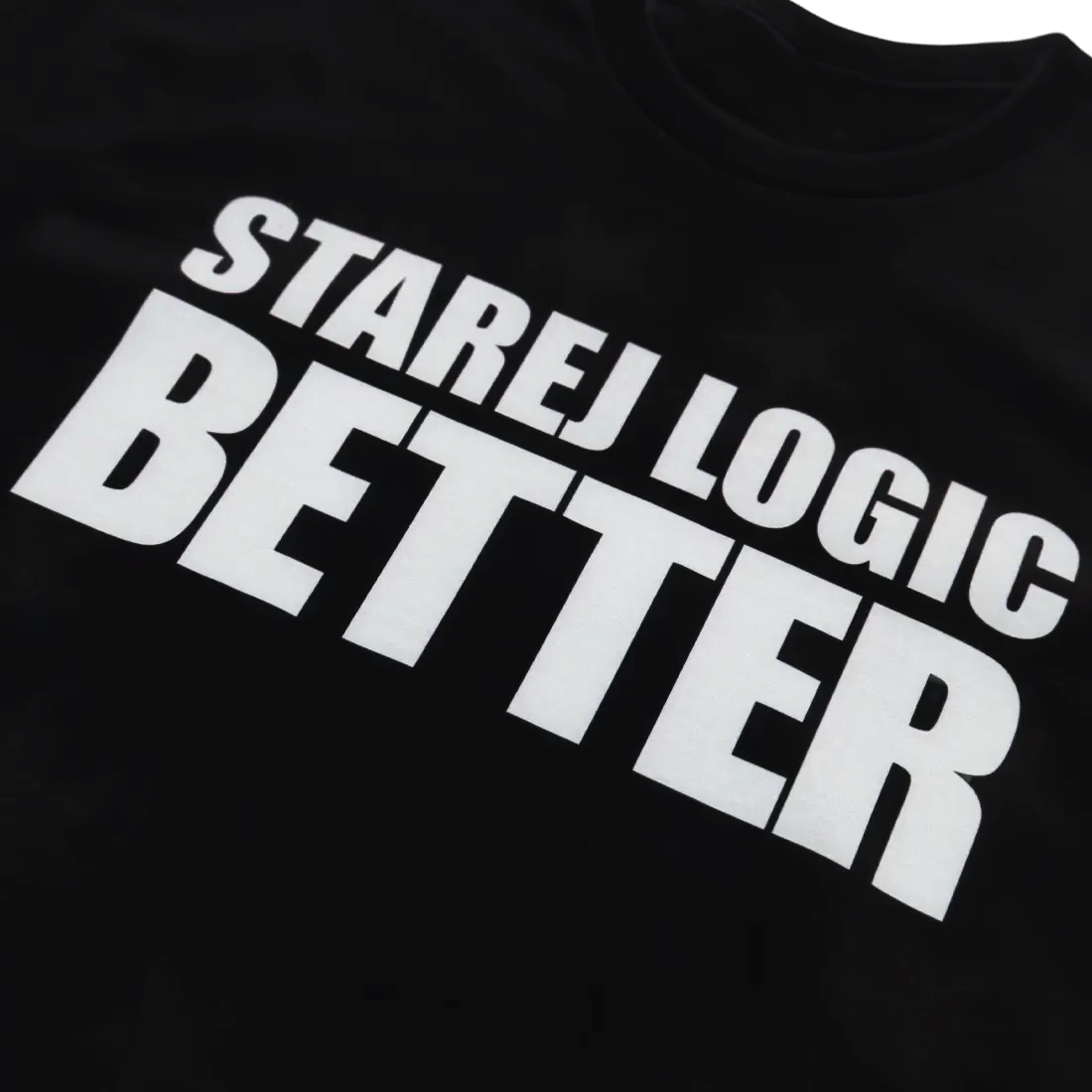STAREJ LOGIC BETTER BLACK TEE