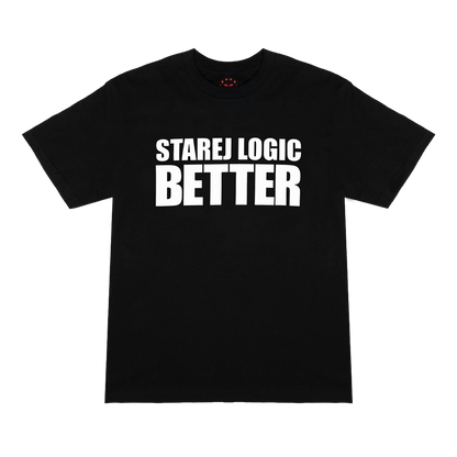 STAREJ LOGIC BETTER BLACK TEE