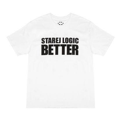 STAREJ LOGIC BETTER WHITE TEE