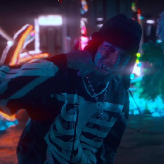 SUPREME SKELETON DRES