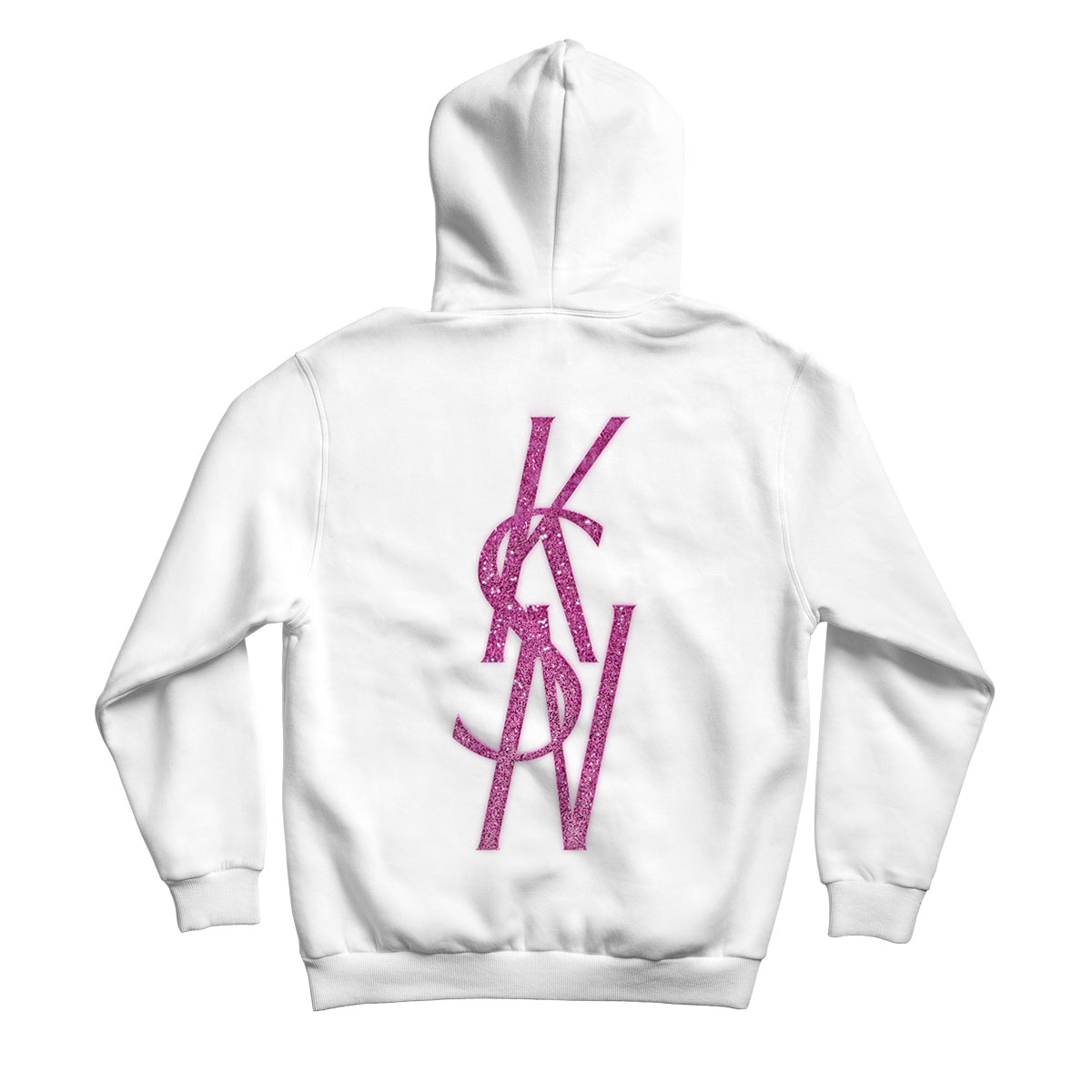 KSN DÁMSKÁ MIKINA HOT PINK GLITTER