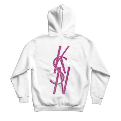 KSN DÁMSKÁ MIKINA HOT PINK GLITTER