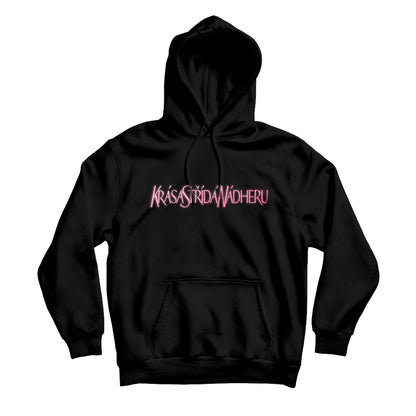 KSN DÁMSKÁ MIKINA NEON PINK GLITTER