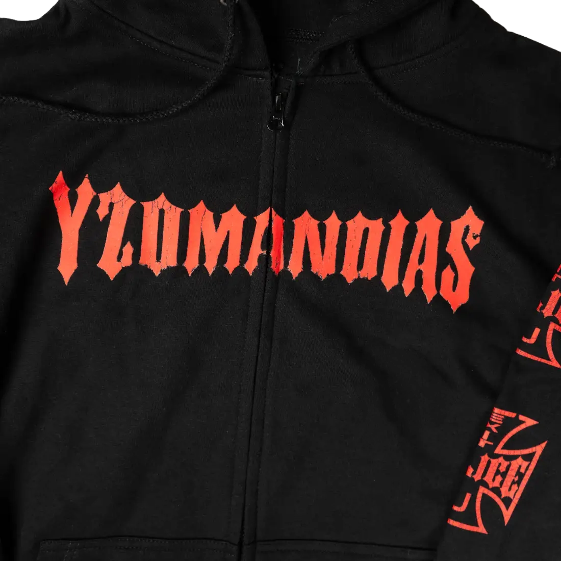 YZO EUP RED ZIP UP HOODIE