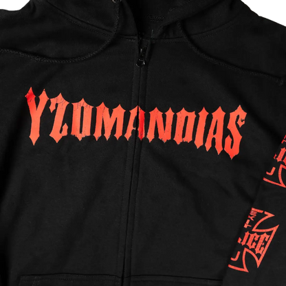 YZO EUP RED ZIP UP HOODIE