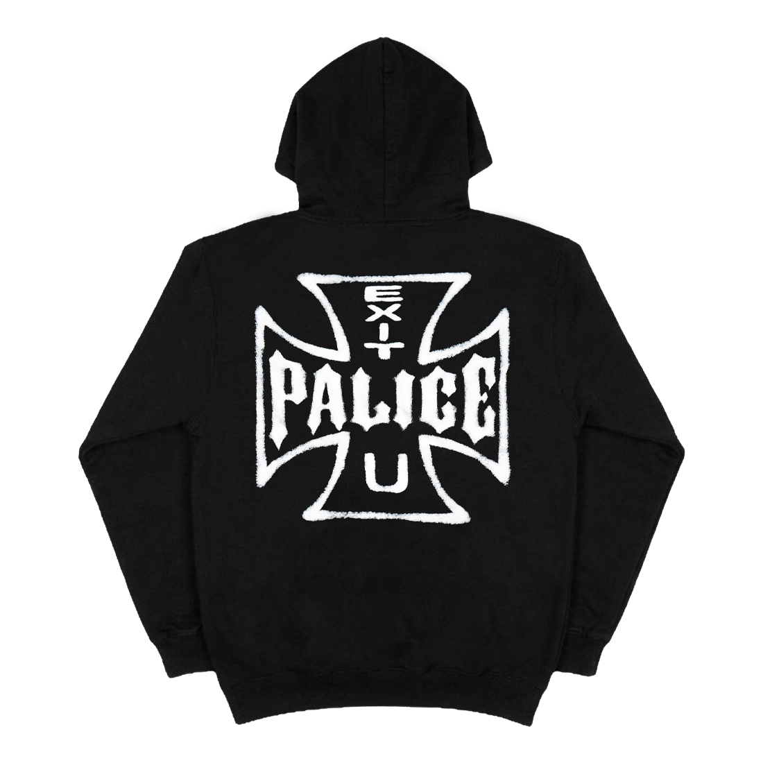 YZO EUP CROSS BLACK HOODIE