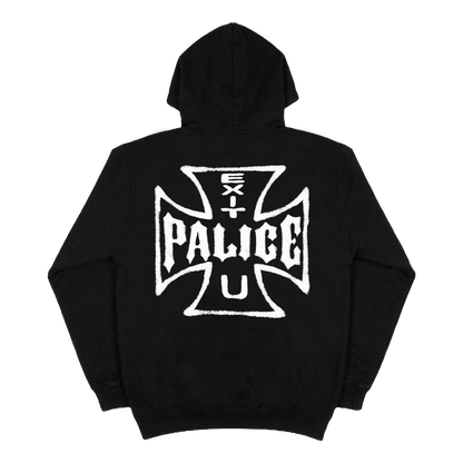 YZO EUP CROSS BLACK HOODIE