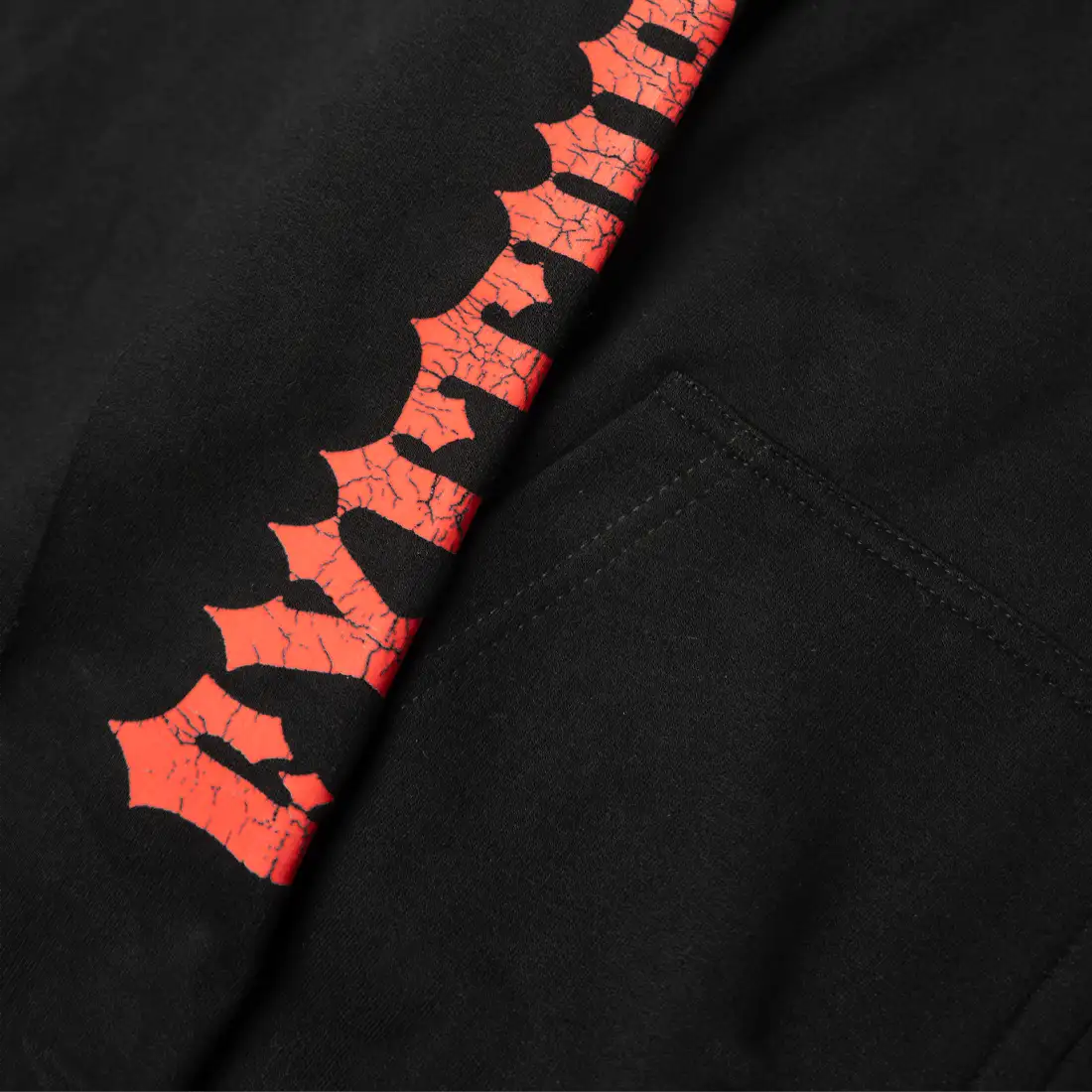 YZO EUP RED ZIP UP HOODIE