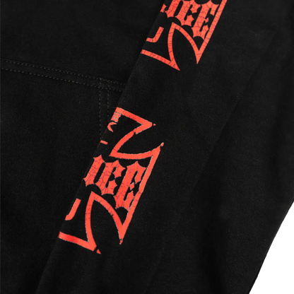 YZO EUP RED ZIP UP HOODIE