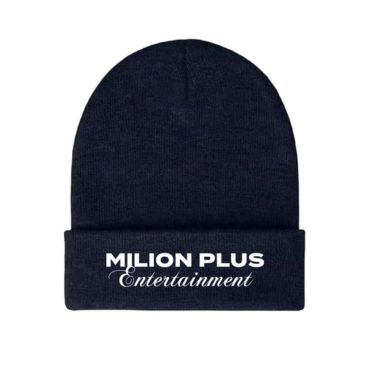 MILLION PLUS NAVY BEANIE