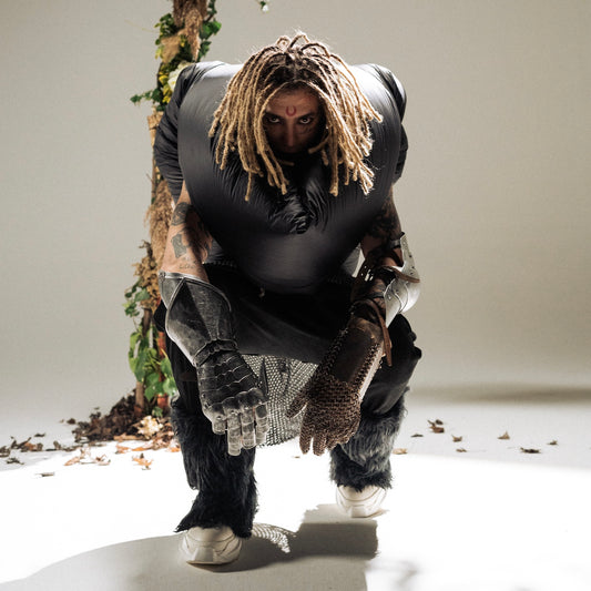 RICK OWENS FAUX FUR BOTY