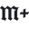 Milion+ Entertainment logo