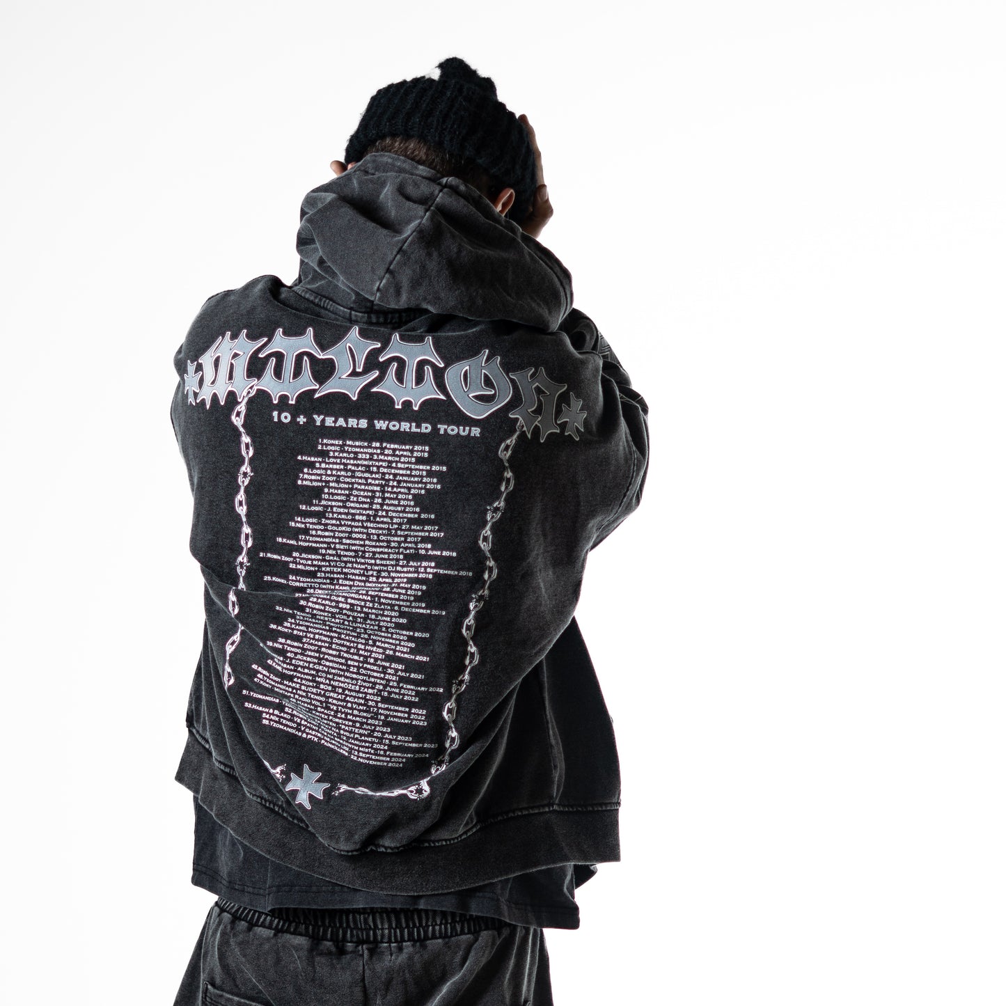 10yrs Tour Hoodie Grey