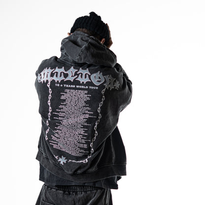 10yrs Tour Hoodie Grey