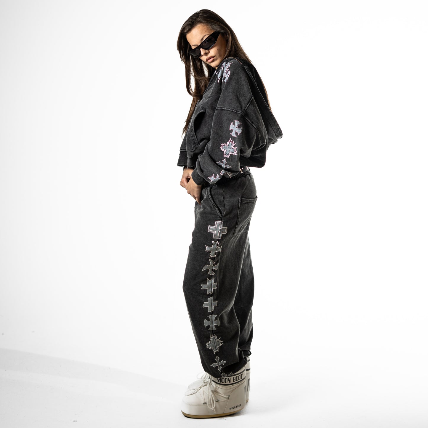 10yrs Tour Tepláky Grey