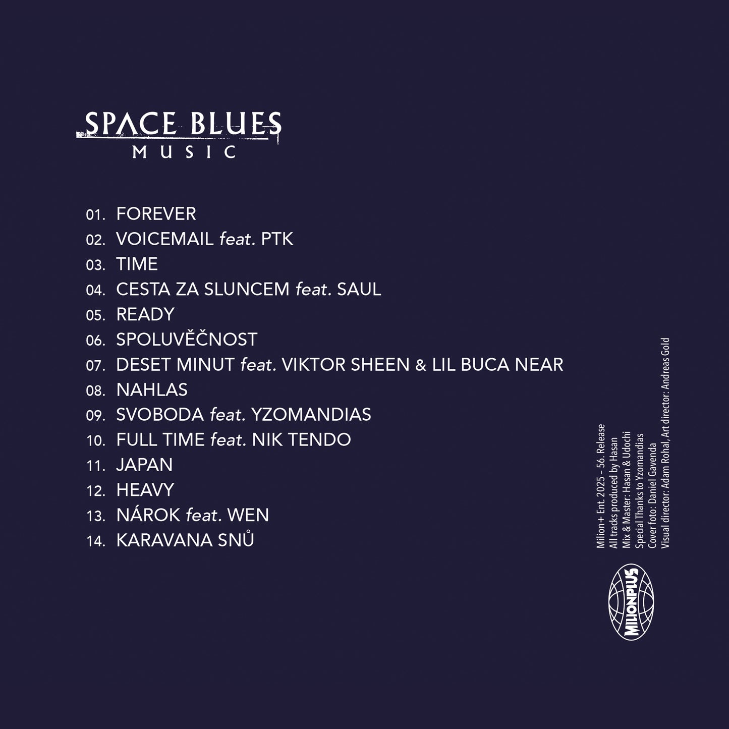 HASAN - SPACE BLUES MUSIC CD